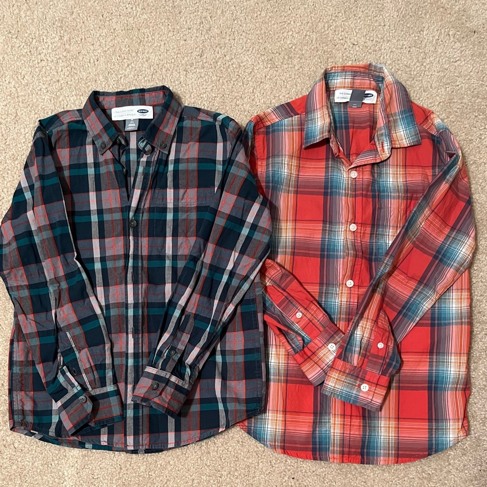 Boys Old Navy Long Sleeve Shirts